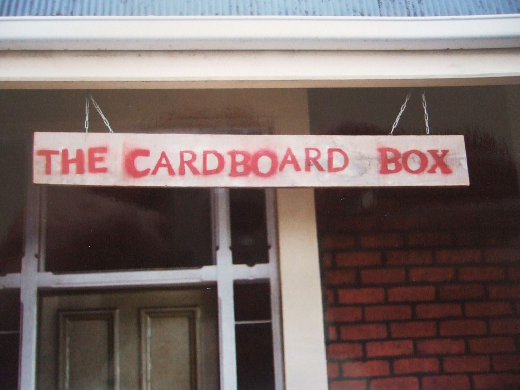 The Cardboard Box, 241 Castle Street